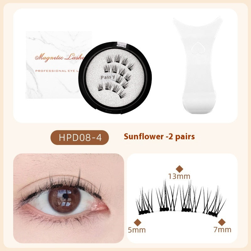 Magnetic False Eyelashes Quantum Magnet Set with Feather and Mink Styles - Teleplus magnetic false eyelashes quantum