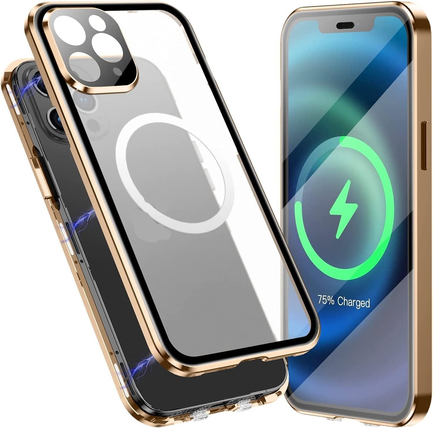 Magnetic King Phone Card Buckle Protective Cover for iPhone Models - Case the Daydreamer magnetic card buckle