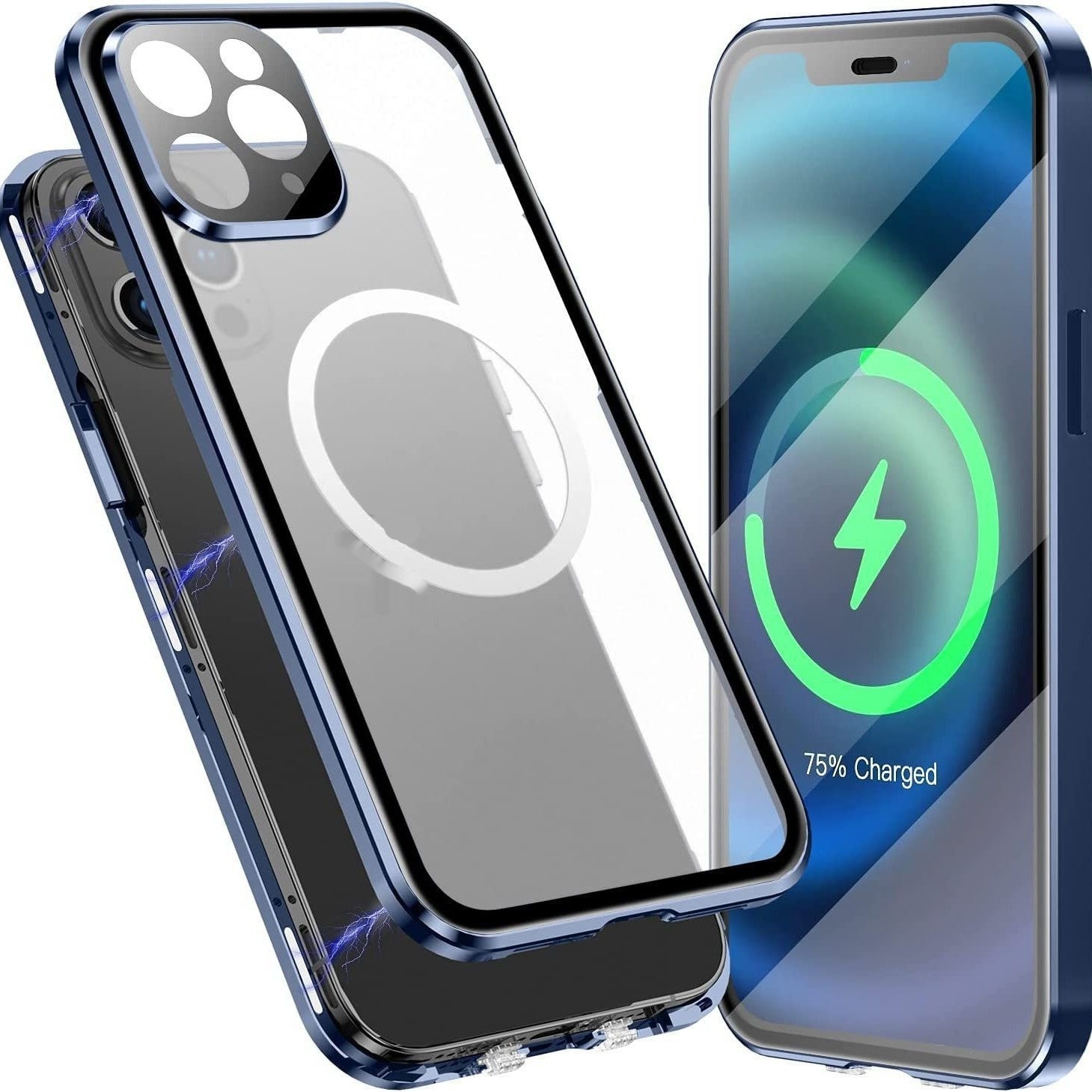 Magnetic King Phone Card Buckle Protective Cover for iPhone Models - Case the Daydreamer magnetic card buckle