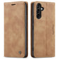 Magnetic Leather Phone Case for Samsung A25 with Bracket and Anti-Fall Protection - Teleplus bracket leather case phone
