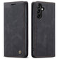 Magnetic Leather Phone Case for Samsung A25 with Bracket and Anti-Fall Protection - Teleplus bracket leather case phone