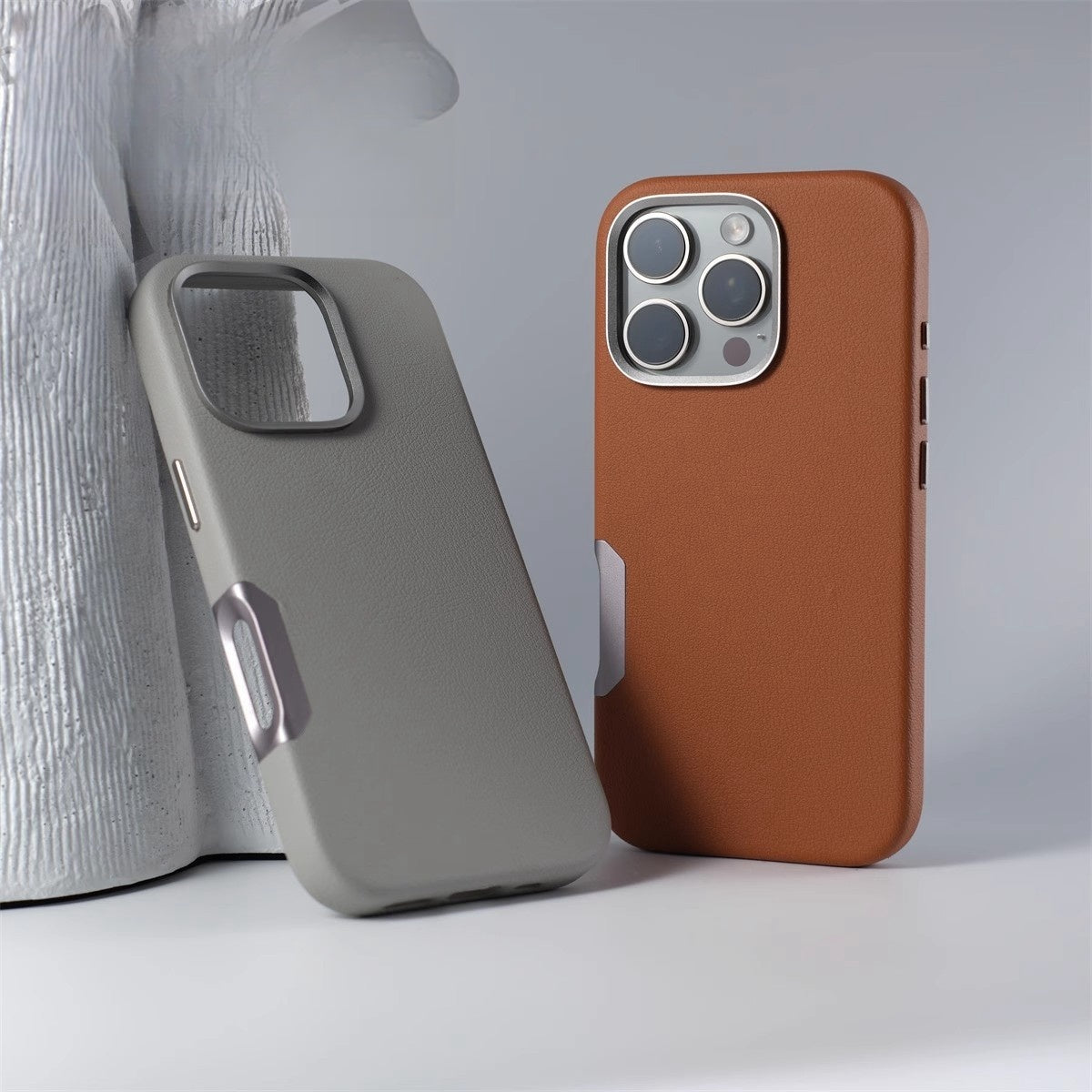 Magnetic Leather Phone Case Shockproof Durable Anti-Fall for Various Colors - leather magnetic
