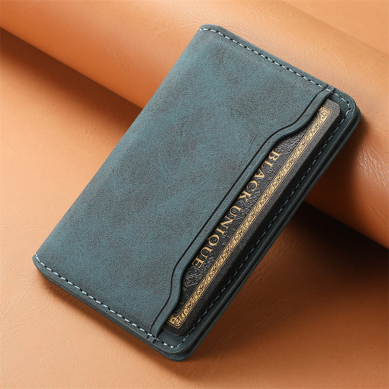 Magnetic Leather Phone Holder Wallet with Retro Style and European Design - Teleplus magnetic leather phone holder