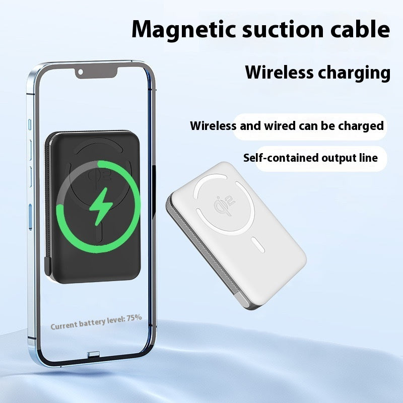 Magnetic Magsafe Wireless Power Bank with Qi2 Compatibility - Teleplus qi2 magnetic magsafe wireless power