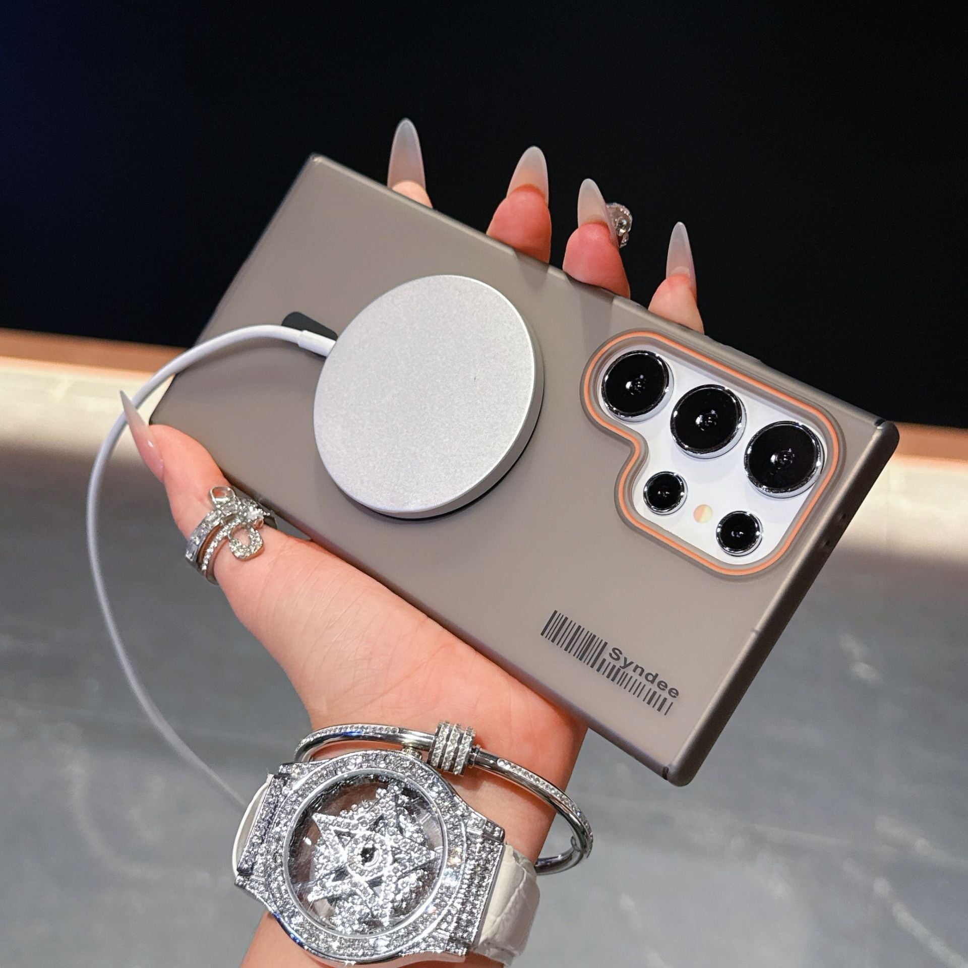 Magnetic Phone Case Fashion Ultra-Thin Soft Durable for Samsung - Teleplus magnetic phone case fashion ultra-thin soft