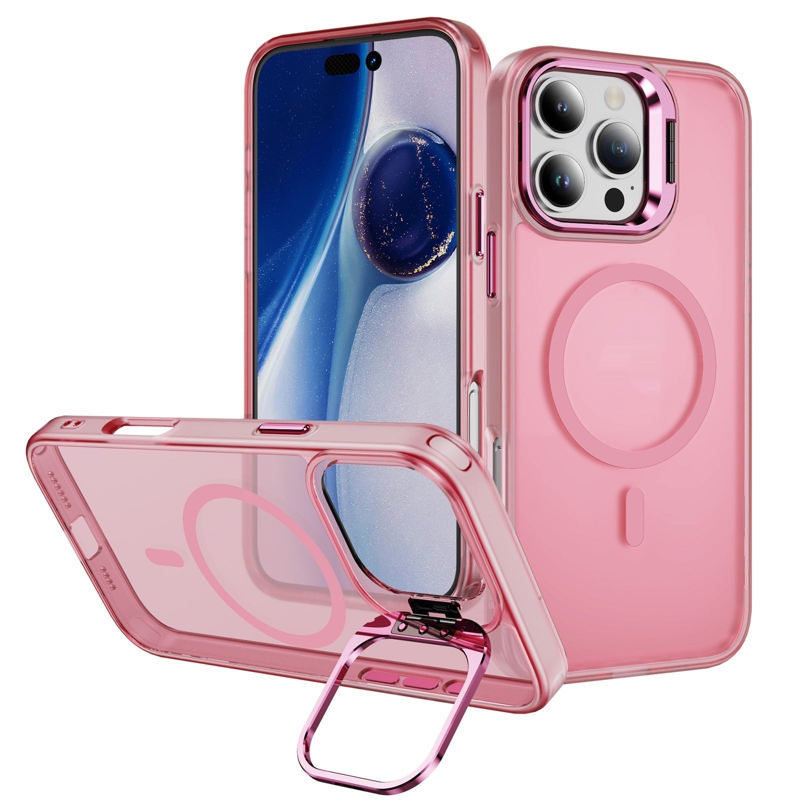 Magnetic Phone Case with Lens Bracket for Sky Mirror Skin Effect - Teleplus magnetic phone case lens bracket