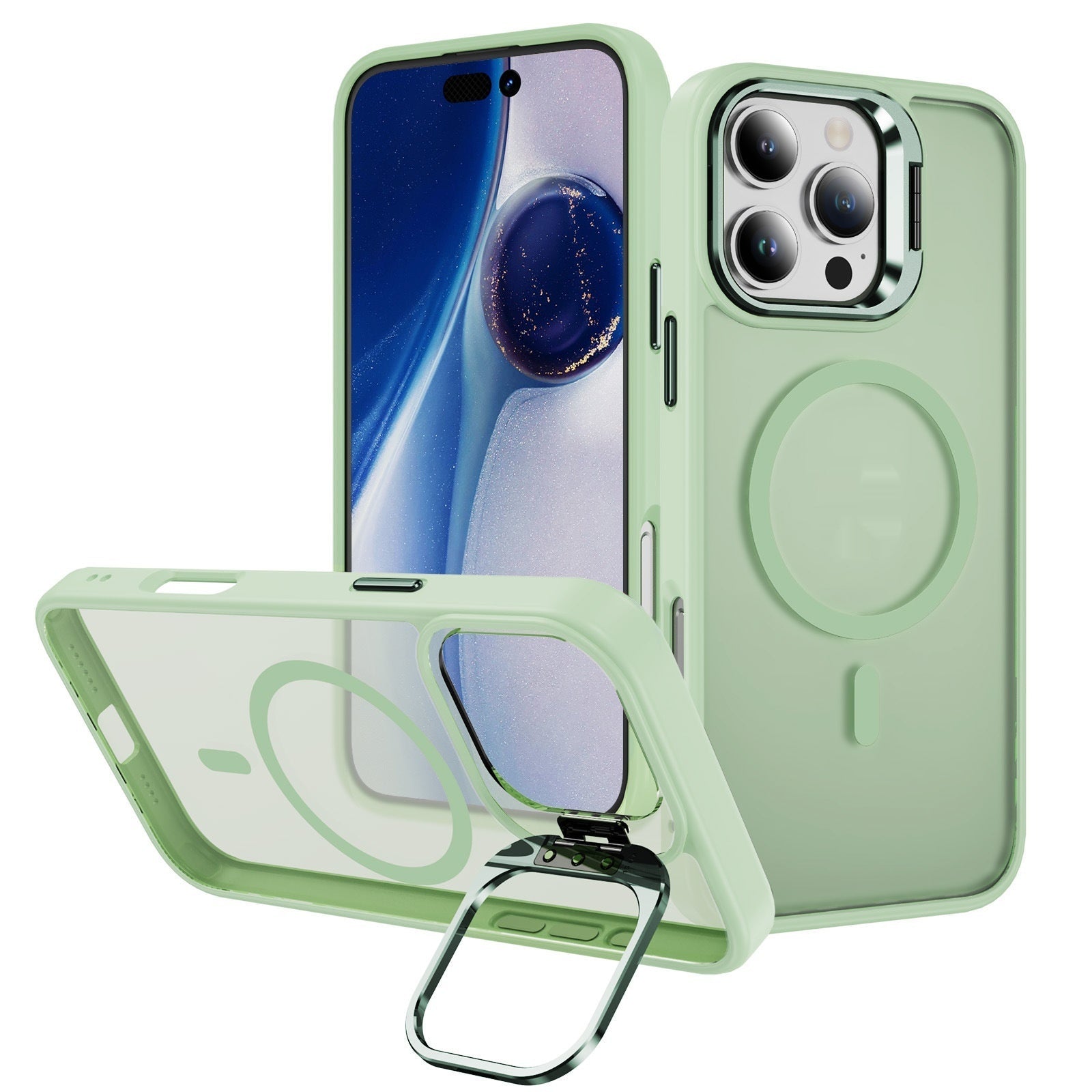 Magnetic Phone Case with Lens Bracket for Sky Mirror Skin Effect - Teleplus magnetic phone case lens bracket