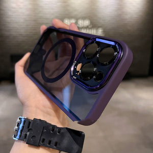 Magnetic Phone Case with Metal Lens Compatibility for iPhone - Teleplus metal lens magnetic phone case