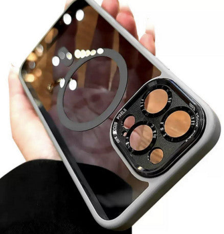 Magnetic Phone Case with Metal Lens Compatibility for iPhone - Teleplus metal lens magnetic phone case