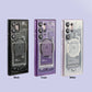 Magnetic Phone Case with Original Packaging in Black White Purple Gray - for Techies Who Drop Things magnetic phone