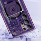 Magnetic Phone Case with Original Packaging in Black White Purple Gray - for Techies Who Drop Things magnetic phone