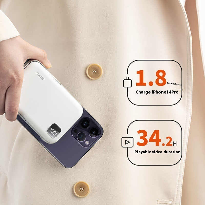 Magnetic Portable Wireless Power Bank with PD 20W for MagSafe Phones - Teleplus power bank pd20w magnetic portable