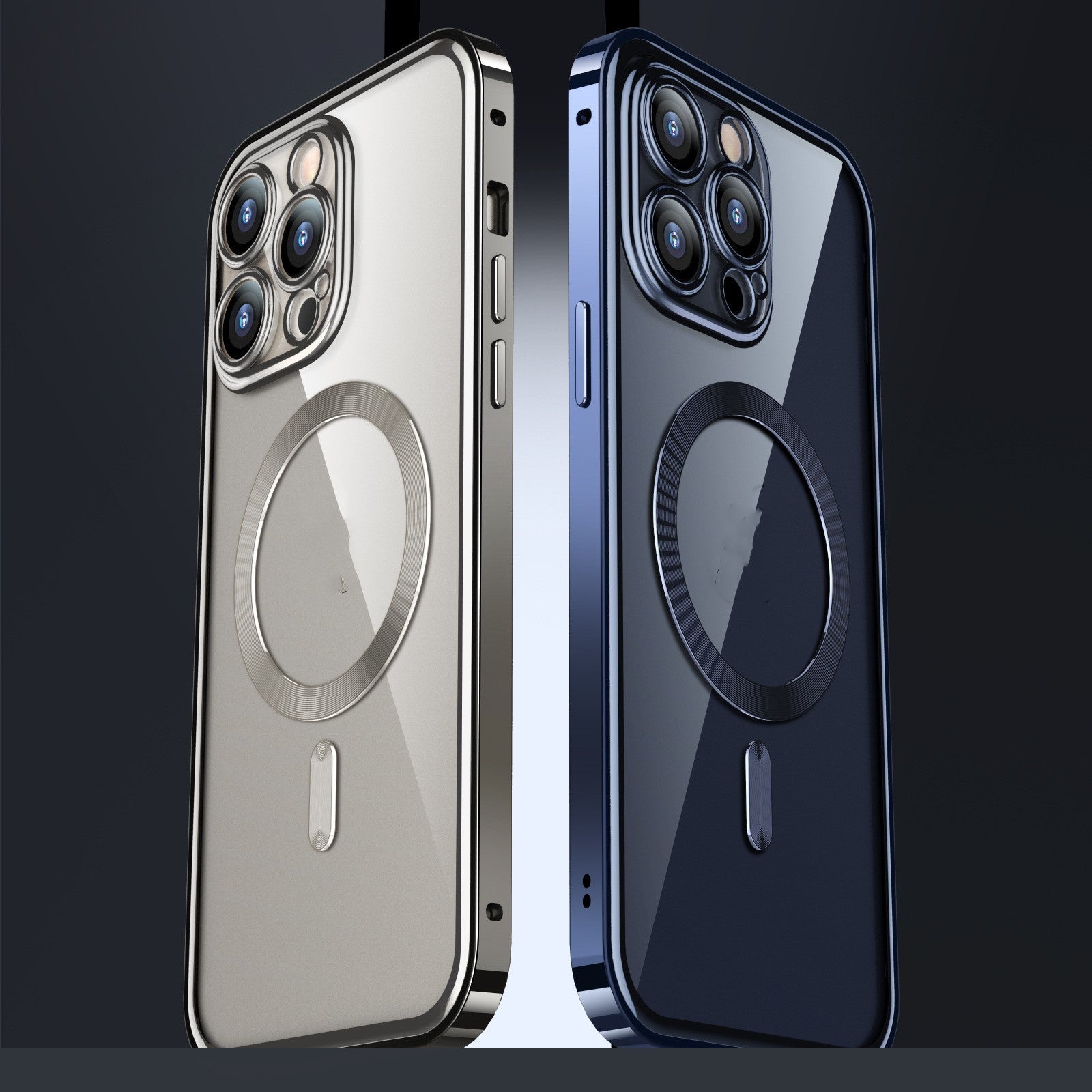 Magnetic Spring Fastener in Peep-Proof Dark and Peak Blue Colors - Teleplus magnetic spring fastener peep-proof dark