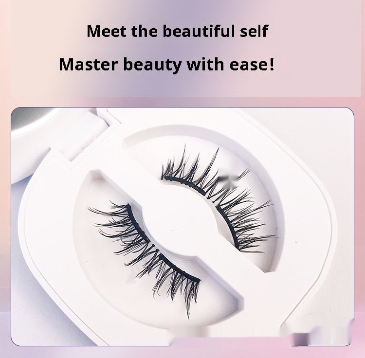Magnetic Suction Eyelash Curler for Mom and Girl Style with Integrated Soap - mom girl style magnetic suction eyelash