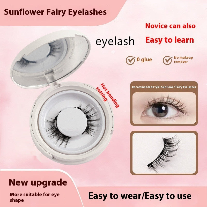 Magnetic Suction False Eyelashes Mink 9-14 Colors with White Clips Supernatural Magnet - Teleplus magnetic suction