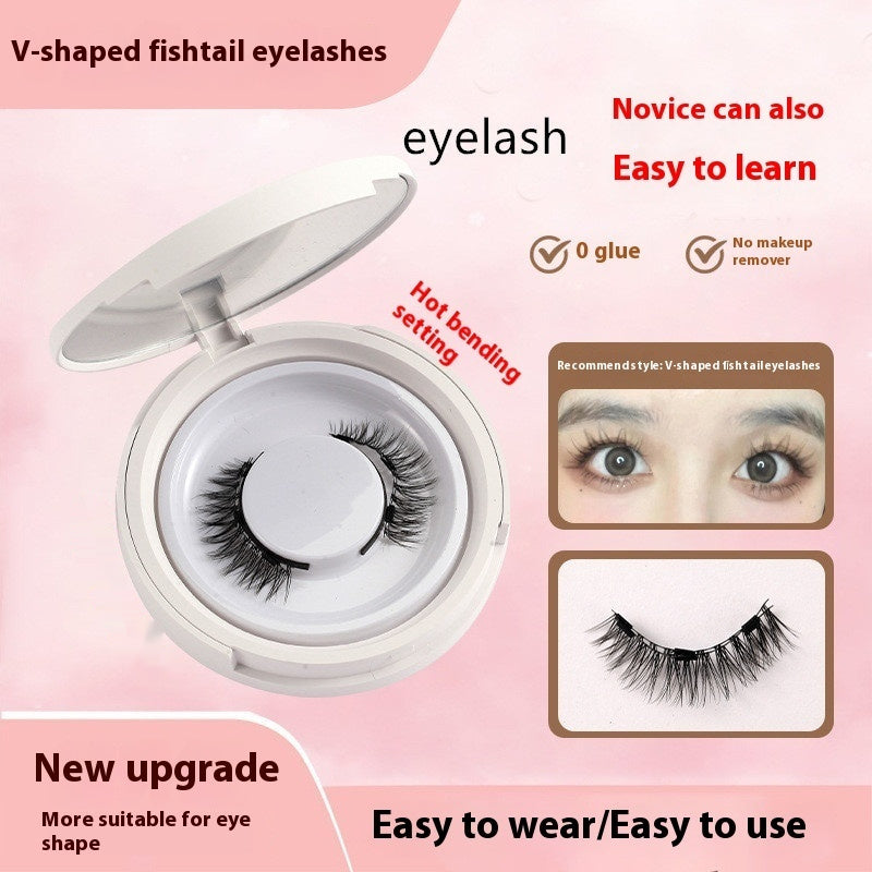 Magnetic Suction False Eyelashes Mink 9-14 Colors with White Clips Supernatural Magnet - Teleplus magnetic suction