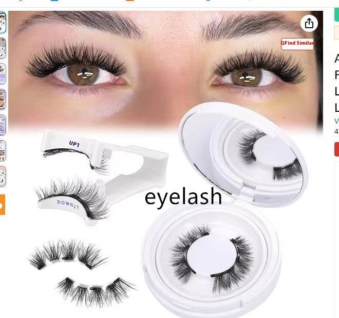 Magnetic Suction False Eyelashes Mink 9-14 Colors with White Clips Supernatural Magnet - Teleplus magnetic suction
