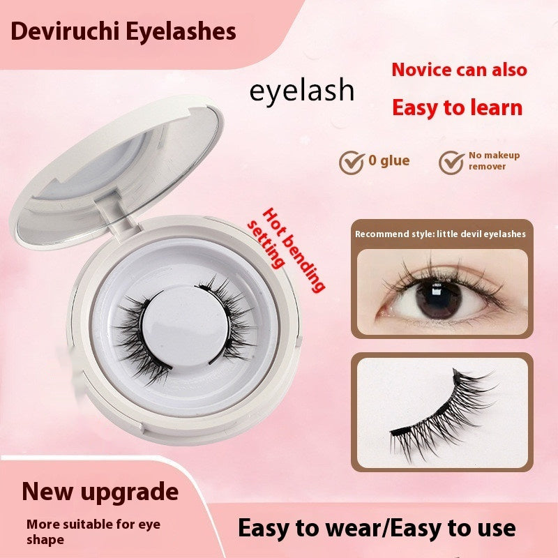 Magnetic Suction False Eyelashes Mink 9-14 Colors with White Clips Supernatural Magnet - Teleplus magnetic suction