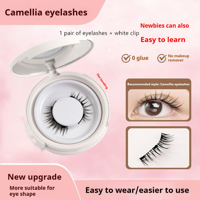 Magnetic Suction False Eyelashes Mink 9-14 Colors with White Clips Supernatural Magnet - Teleplus magnetic suction