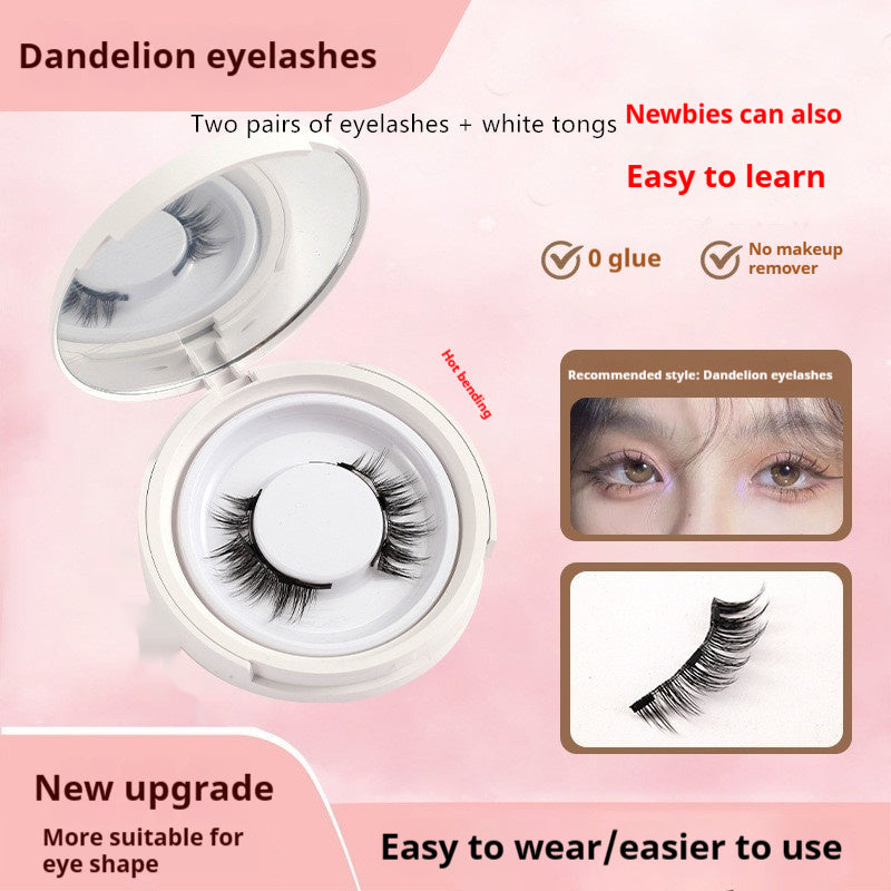 Magnetic Suction False Eyelashes Mink 9-14 Colors with White Clips Supernatural Magnet - Teleplus magnetic suction