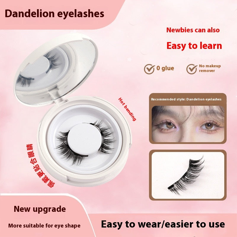 Magnetic Suction False Eyelashes Mink 9-14 Colors with White Clips Supernatural Magnet - Teleplus magnetic suction