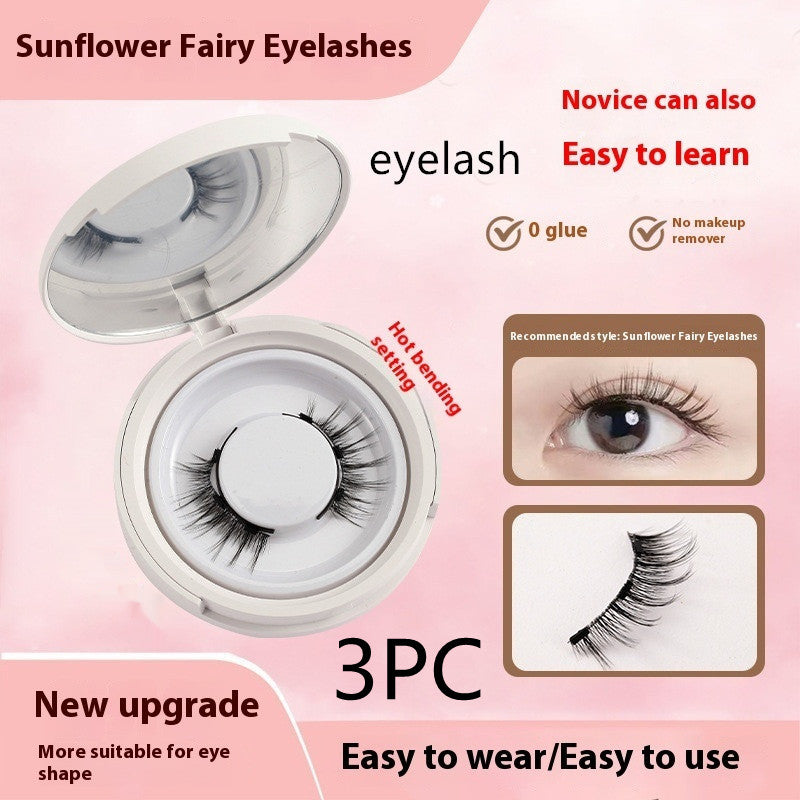Magnetic Suction False Eyelashes Mink 9-14 Colors with White Clips Supernatural Magnet - Teleplus magnetic suction
