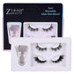 Magnetic Suction False Eyelashes Set with Cotton Dry See Package - Teleplus piece magnetic suction false eyelashes