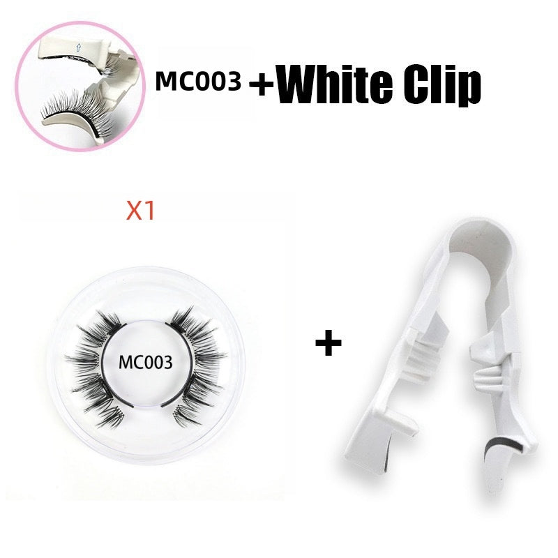 Magnetic Suction False Eyelashes with Clips Mink-like Multiple Pairs Suit - Teleplus for Sale magnetic suction false