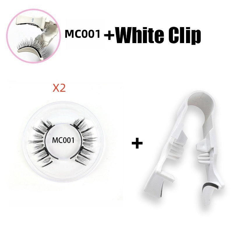 Magnetic Suction False Eyelashes with Clips Mink-like Multiple Pairs Suit - Teleplus for Sale magnetic suction false