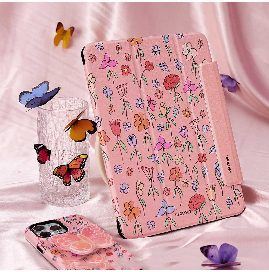 Magnetic Suction Flat Shell Protective Sleeve - Flat Shell Magic for Your iPad with Magnetic Double-Sided