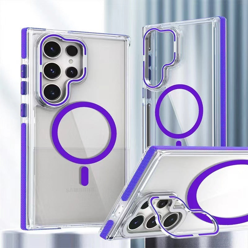 Magnetic TPU Phone Case for Samsung and Non-Samsung Models in Multiple Colors - magnetic tpu phone non-samsung models