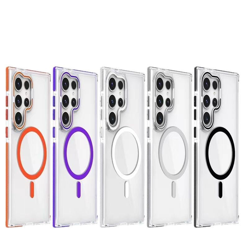 Magnetic TPU Phone Case for Samsung and Non-Samsung Models in Multiple Colors - magnetic tpu phone non-samsung models