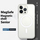 Magnetic Transparent Phone Case Compatible with iPhone and Other Smartphone Models - More magnetic transparent phone
