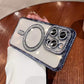 Magnetic Transparent Phone Case Silicone Protective Cover for Various Colors - magnetic transparent phone case silicone