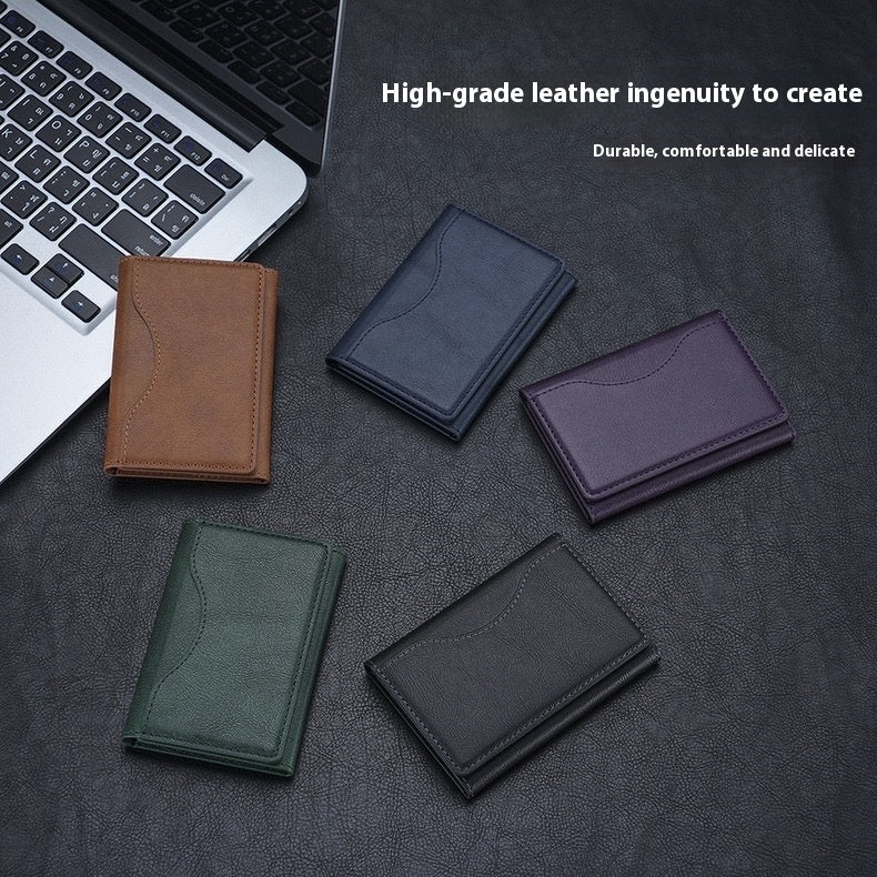 MagSafe Magnetic Card Holder Wallet in Multiple Colors with Packaging - Tri-fold Pack magsafe magnetic card holder