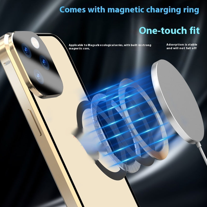 Magsafe Magnetic King Phone Case with Buckle in Black Silver Gold - Teleplus phone case magsafe magnetic king