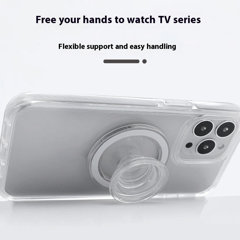 Magsafe Magnetic Mobile Holder with Airbag Bracket Removable and Transparent Design - Teleplus magsafe magnetic mobile