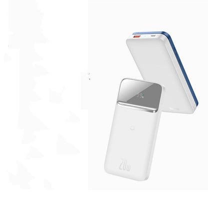 MagSafe Magnetic Wireless Power Bank with LCD Display and Fast Charging - 10000mAh magsafe magnetic wireless power bank