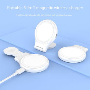 Magsafe Wireless Charger 15W with Type-C White or Black Charging Cable - MagSafe For Power Hungry Devices magsafe
