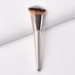 Makeup Brush Set in Champagne Gold with Wooden Handle and Nylon Bristles - Teleplus makeup brush champagne gold powder