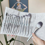 Makeup Brushes Suit with Soft Hair Powder Brush and Storage Bags - makeup brushes suit soft hair powder brush