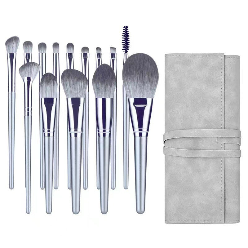 Makeup Brushes Suit with Soft Hair Powder Brush and Storage Bags - makeup brushes suit soft hair powder brush