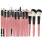 Makeup Eyeshadow Brush Set with Aluminum Handle and Fiber Wool Brushes Suit Beauty - for eyeshadow brush set makeup