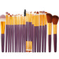 Makeup Eyeshadow Brush Set with Aluminum Handle and Fiber Wool Brushes Suit Beauty - for eyeshadow brush set makeup