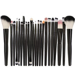 Makeup Eyeshadow Brush Set with Aluminum Handle and Fiber Wool Brushes Suit Beauty - for eyeshadow brush set makeup