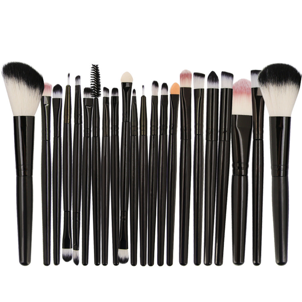 Makeup Eyeshadow Brush Set with Aluminum Handle and Fiber Wool Brushes Suit Beauty - for eyeshadow brush set makeup