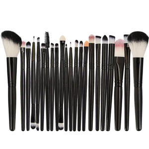 Makeup Eyeshadow Brush Set with Aluminum Handle and Fiber Wool Brushes Suit Beauty - for eyeshadow brush set makeup