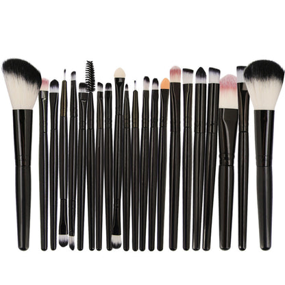Makeup Eyeshadow Brush Set with Aluminum Handle and Fiber Wool Brushes Suit Beauty - for eyeshadow brush set makeup