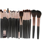 Makeup Eyeshadow Brush Set with Aluminum Handle and Fiber Wool Brushes Suit Beauty - for eyeshadow brush set makeup