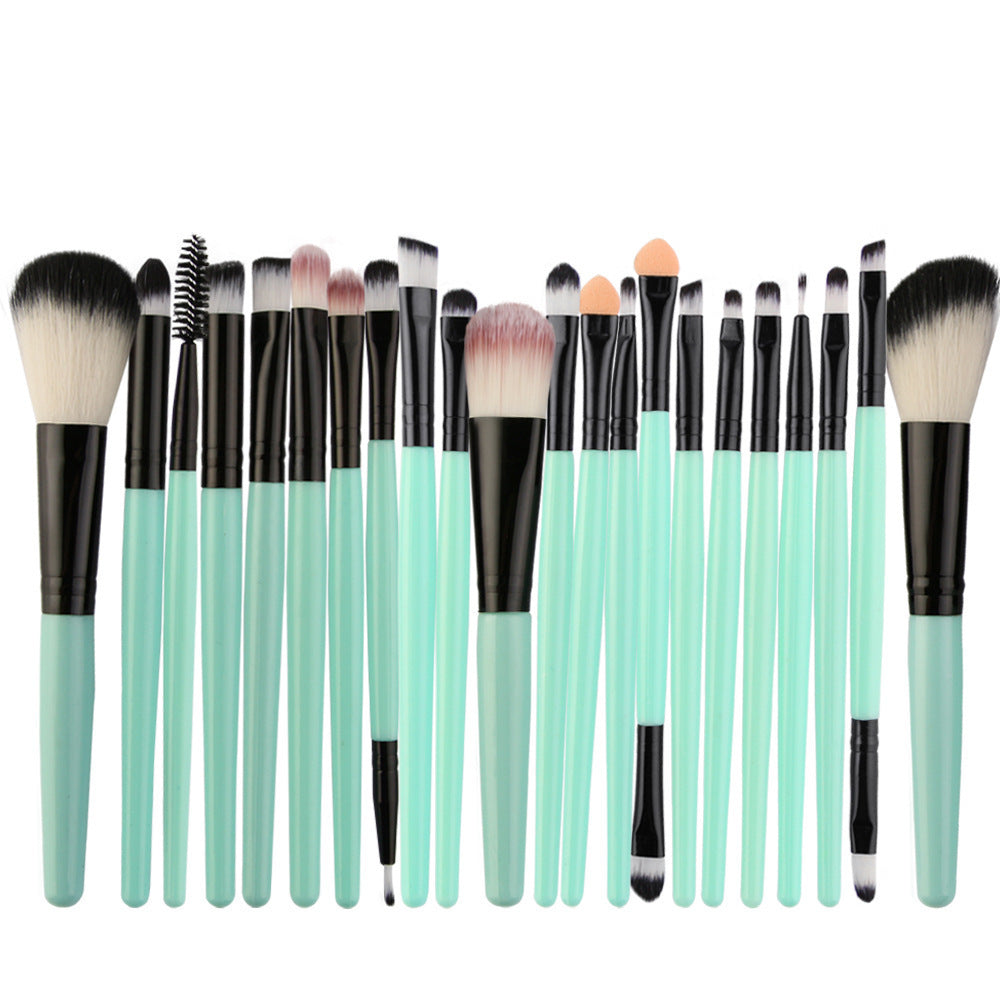 Makeup Eyeshadow Brush Set with Aluminum Handle and Fiber Wool Brushes Suit Beauty - for eyeshadow brush set makeup